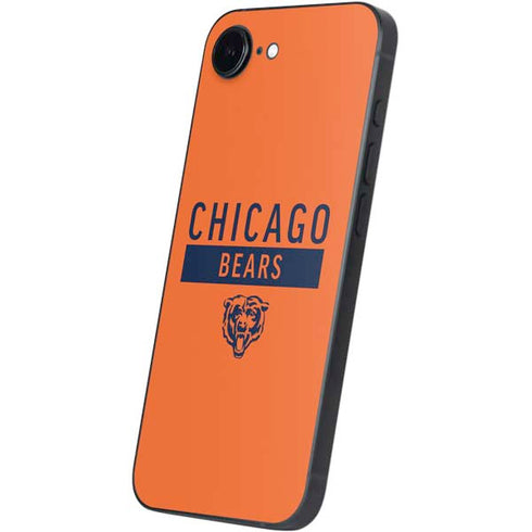 NFL Chicago Bears Orange Performance Series iPhone 16e Skin